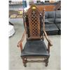 Image 1 : Vintage Wood Arm Chair