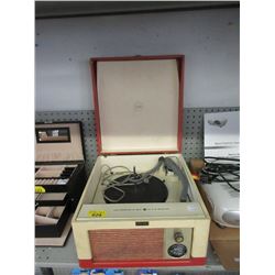 Vintage Seabreeze Portable Record Player