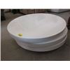 Image 1 : Large White Laminate 3 Surface Coffee Table
