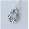 Image 2 : 10K White Gold Pendant
