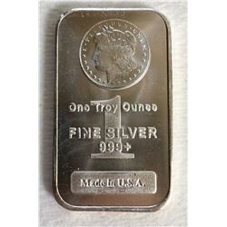One Ounce Silver Bullion