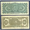 Image 2 : Dominion Bank $10.00 1938 & B.C.N. $5.0
