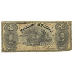 Dominion of Canada; $1.00 1898, DC-13c
