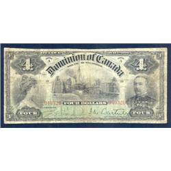 Dominion of Canada; $4.00 1900, DC-16