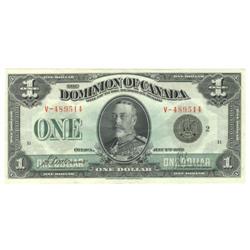 Dominion of Canada; $1.00 1923, DC-25f