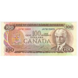 $100.00 1975, BC-52a, AU