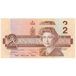 $2.00 1986 repl, BC-55bA, UNC, 2 cons A