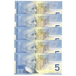 $5.00 insert 2004, BC-62bA, Gem UNC, 5 