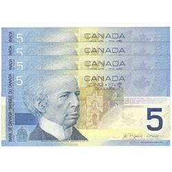 $5.00 insert 2005, BC-62bA, Gem UNC, 4 