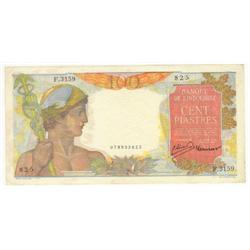 France, Indo-China, 100 Piastres, 1947-