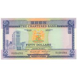 The Chartered Bank, 50 dollars, issue 1