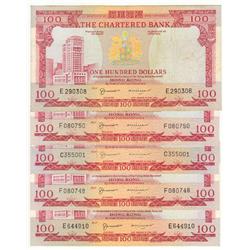 The Chartered Bank, 5 x 100 dollars, 19