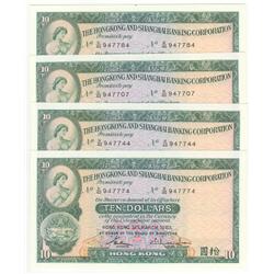 Hong Kong & Shanghai Bank Corp, 4 x $10