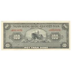 South Vietnam, 1955-58 ND, 100 Dong EF