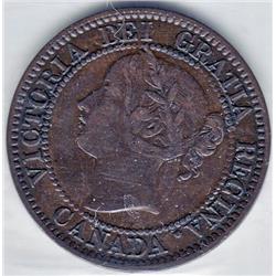 1 Large Cent 1859, ICCS VF-20; Wide 9/8