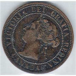 Cent 1891, CCCS VF-30; SD, LL, Obv # 2