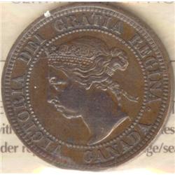 Cent 1891, ICCS VF-30; SD, SL, Obv # 3