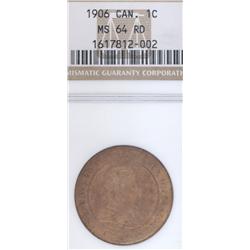 Cent 1906, NGC MS-64 Red, ICCS MS-63 Re