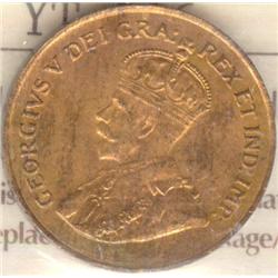 1 Small Cent 1921, ICCS certified MS-63