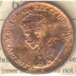 1 Small Cent 1936, ICCS certified MS-63