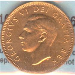 1 Small Cent 1950, CCCS certified MS-65