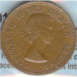 1 Small Cent 1955, CCCS certified VF-20