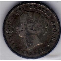 5 Cents 1875H CCCS F-15, Small Date
