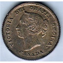 5 Cents 1880H, CCCS MS-63; Obverse #3