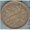 Image 2 : 5 Cents 1891 CCCS VF-30, Obv # 5, 1 Ove