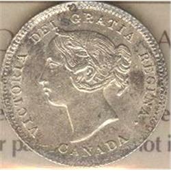 5 Cents 1900, ICCS certified MS-62; Rou