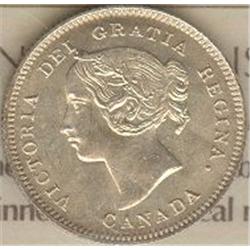 5 Cents 1901, ICCS certified MS-65