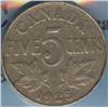 Image 2 : 5 Cents 1925, CCCS certified VG-10