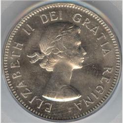 5 Cents 1964, PCGS certified MS-63 EWL