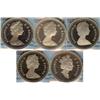 Image 1 : 5 Cents CCCS 1981, 1988 & 1994 PF-68, 1