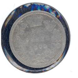 10 Cents 1875H, G-3, key-date