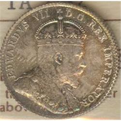 10 Cents 1908 ICCS certified MS-65