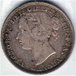 20 Cents 1858 ICCS certified F-15