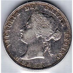 25 Cents 1870 CCCS VF-20; Obverse #1
