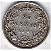 Image 2 : 25 Cents 1891 ICCS certified F-12