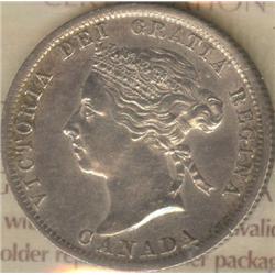 25 Cents 1900 ICCS certified EF-40