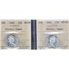Image 1 : 2 x 25 Cents 1968, ICCS MS-65; Silver C