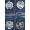 Image 2 : Lot of 4 X 25 Cents all ICCS certified,