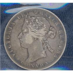 50 Cents 1872H, VF-20