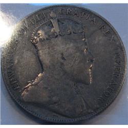 50 Cents 1905 CCCS certified F-12