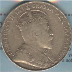 50 Cents 1905 CCCS certified VF-20