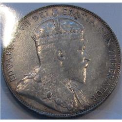 50 Cents 1910 CCCS VF-20; Victorian Lea