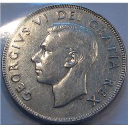 50 Cents 1948 CCCS certified VF-20