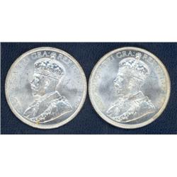 2 x 1 Dollar 1936, MS-63