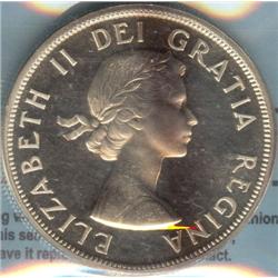 1 Dollar 1956 CCCS certified PL-65