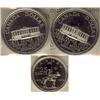 Image 2 : Lot of 3 ICCS certified coins, please r